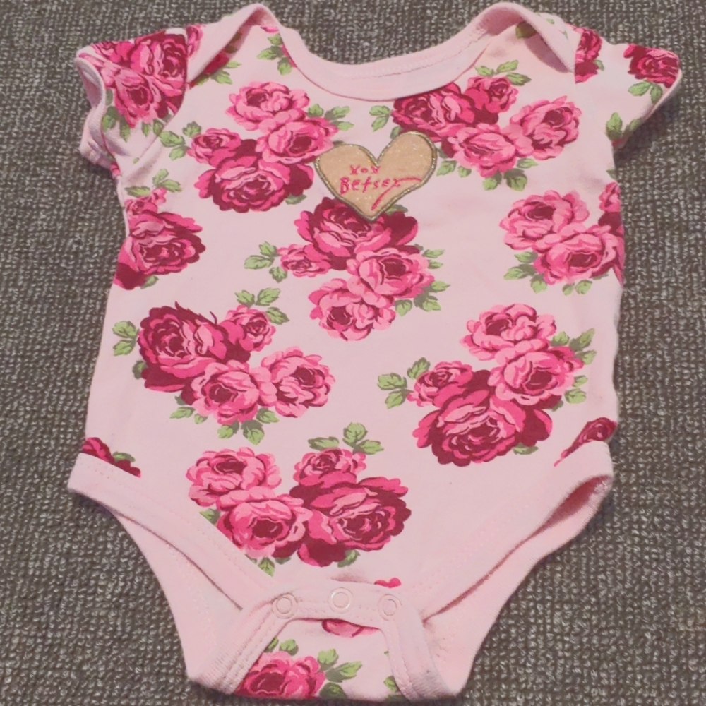 Baby Girl Betsey Johnson Onesie